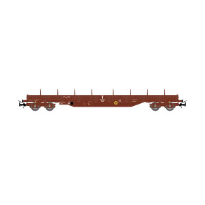 Jouef HJ6309 Wagon plat à ridelles Uas (ex Res) à bogies, SNCF Infra Jouef HJ6309 - 1