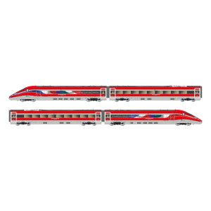 Arnold HN2621S Autorail TGV 4 éléments Frecciarossa 1000, FS, sonore, N 1/160 Arnold HN2621S - 1