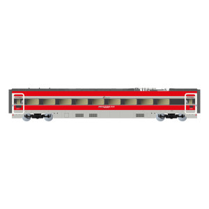 Arnold HN2621 Autorail TGV 4 éléments Frecciarossa 1000, FS, N 1/160 Arnold HN2621 - 3