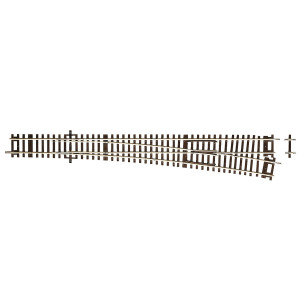 Rocoline 42491 Aiguillage long droit, à droite 10° Wr10 Roco Roco_42491 - 1