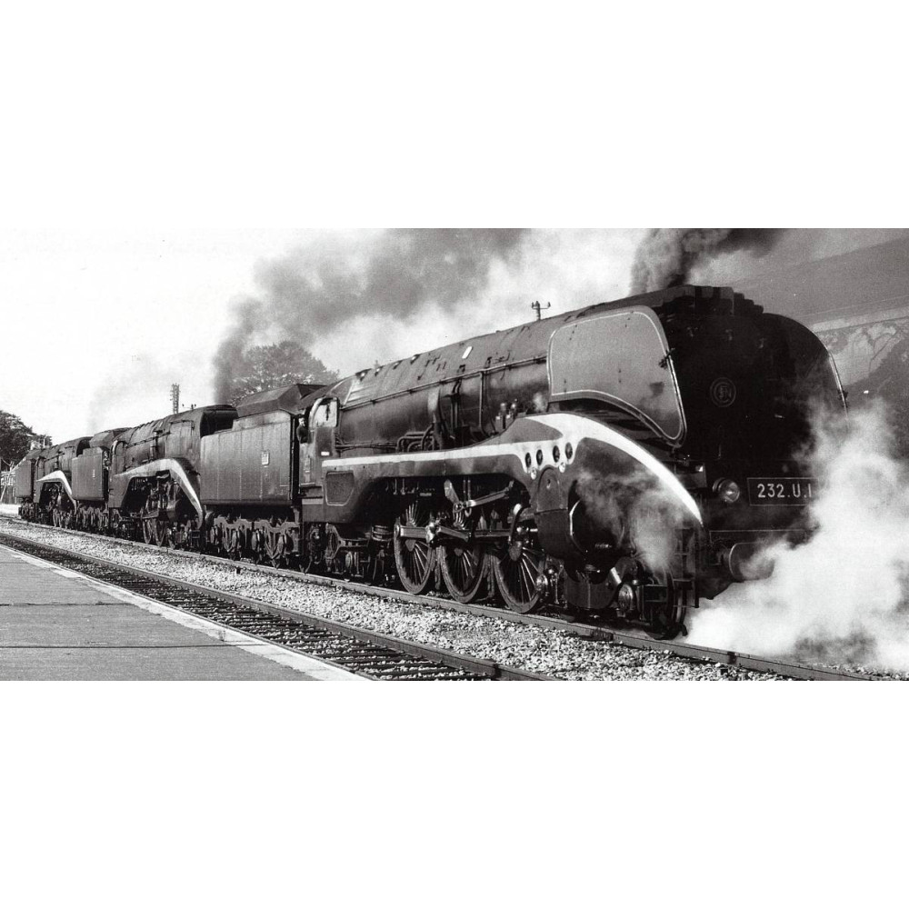 Ree Modeles 232R01S Locomotive à vapeur 232-R, digital sonore, fumée Ree Modeles 232R01S - 1 Ree Modeles 232R01S Locomotive à vapeur 232-R, digital sonore, fumée Ree Modeles 232R01S - 1