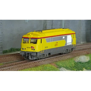 Jouef HJ2465S Locomotive diesel BB 667548, SNCF, livrée jaune INFRA, digitale sonore Jouef HJ2465S - 1