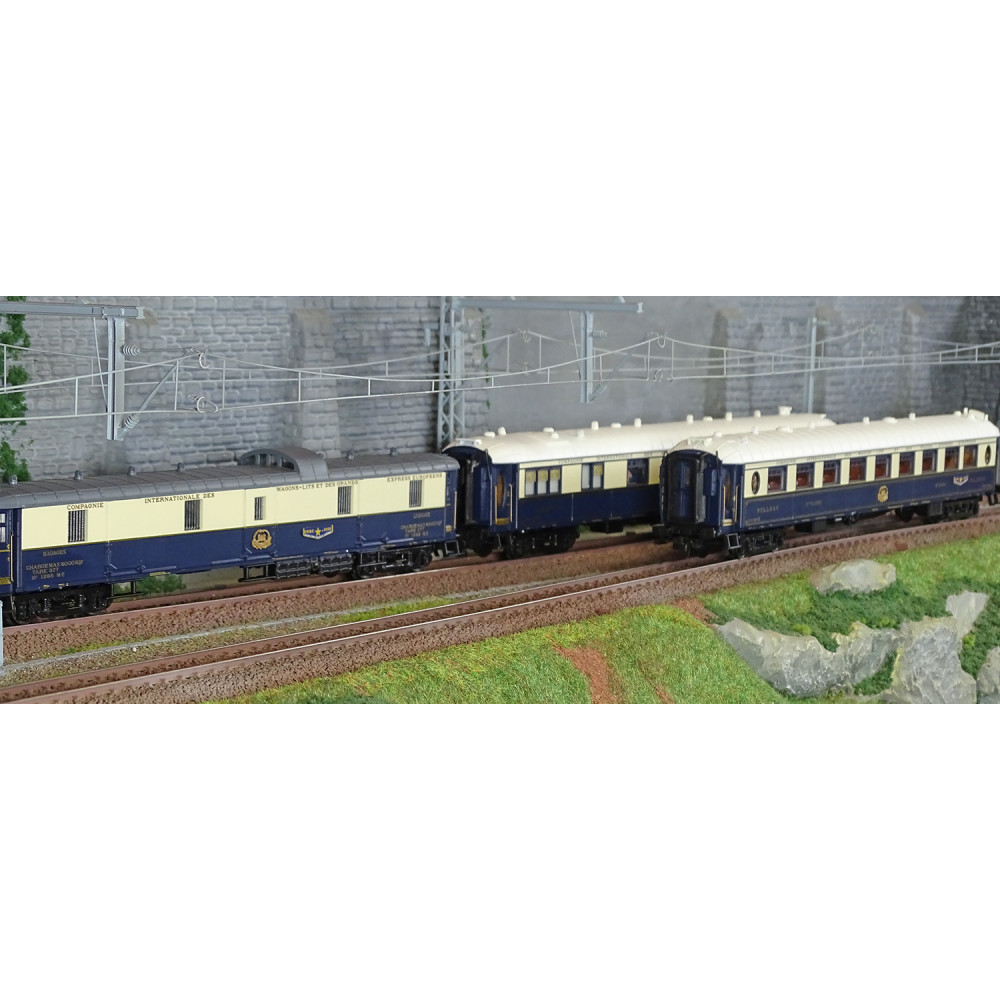 Jouef HJ4199 Set de 3 voitures voyageurs CIWL, Etoile du Nord, DD3 / VPC Côte d'Azur / VP Étoile du Nord, éclairé Jouef HJ4199 - Jouef HJ4199 Set de 3 voitures voyageurs CIWL, Etoile du Nord, DD3 / VPC Côte d'Azur / VP Étoile du Nord, éclairé Jouef HJ4199 -