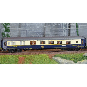 Rivarossi HR4390 Set de 3 voitures voyageurs CIWL, Edelweiss Pullman Express, DD3 / VPC Côte d´Azur / VP Étoile du Nord Rivaross