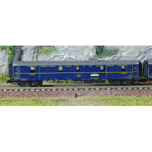 Arnold HN4490 Set de 3 voitures voyageurs "Edelweiss Pullman Express", CIWL, DD3/VPC Flèche d'Or/VP Étoile du Nord, échelle N Ar