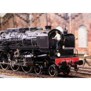 Marklin 55086 Locomotive à vapeur 241 A, série 13, noire, EST, digitale sonore, échelle 1 Marklin Marklin_55086 - 5