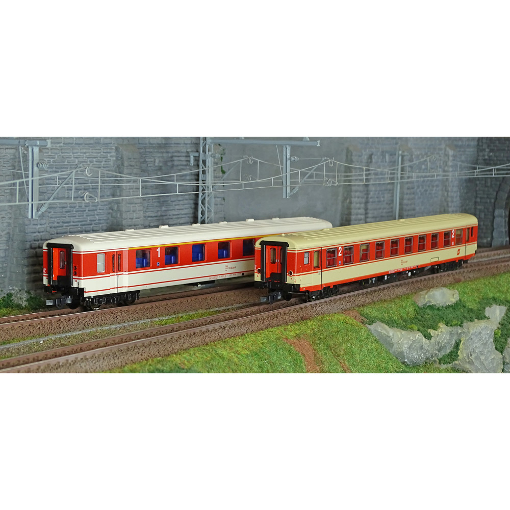 Roco 6200078 Set de 2 voitures voyageurs Arlberg-Express, ÖBB Roco Roco_6200078 - 1 Roco 6200078 Set de 2 voitures voyageurs Arlberg-Express, ÖBB Roco Roco_6200078 - 1