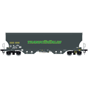 Ls Models 30590 Wagons trémie Tagnpps, gris foncé, TRANSCEREALES Ls models LSM_30590 - 1