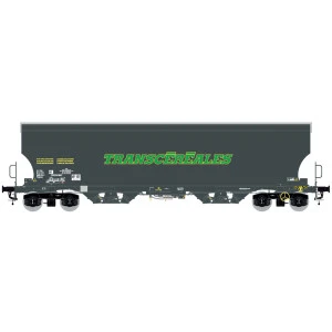 Ls Models 30590 Wagons trémie Tagnpps, gris foncé, TRANSCEREALES Ls models LSM_30590 - 1