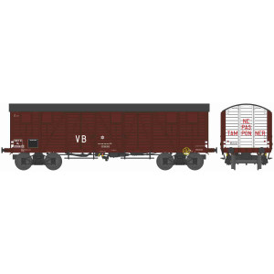 Ree Modeles WB912 Wagon TP Couvert, 4 portes, VB, SNCF, ep.III Ree Modeles WB-912 - 1