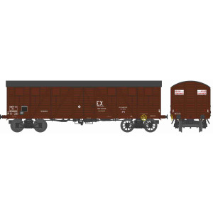 Ree Modeles WB913 Wagon TP Couvert, 2 portes, EX Economat, SNCF, ep.III Ree Modeles WB-913 - 1