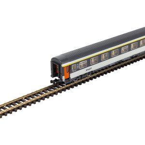 Piko 94505 Set de 2 voitures Corail, 1ère et 2ème classe A10u / B11u, logo nouille, SNCF, N - 1/160 Piko Piko_94505 - 5