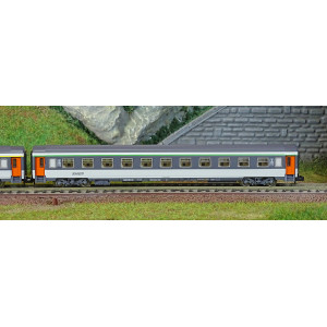 Piko 94505 Set de 2 voitures Corail, 1ère et 2ème classe A10u / B11u, logo nouille, SNCF, N - 1/160 Piko Piko_94505 - 3