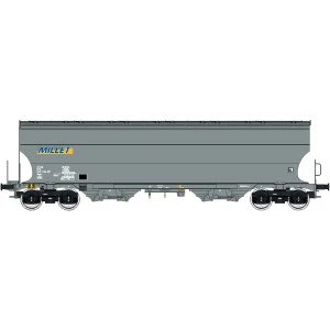 Ls Models 30595 Wagons trémie Tagnpps, gris, Millet Ls models LSM_30595 - 1