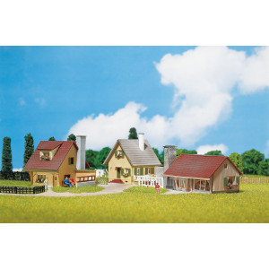 Faller 232221 Maquette, Set de 3 Maisons individuelles, N - 1/160 Faller Faller_232221 - 1