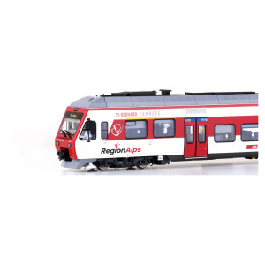 LS Models 17200DC Autorail électrique 3 éléments RA 39, SBB, Région Alps/TMR, rouge / blanc, St-Bernard Express Ls models Lsm_17