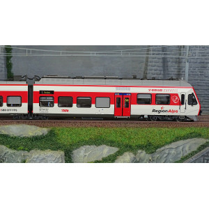 LS Models 17200DC Autorail électrique 3 éléments RA 39, SBB, Région Alps/TMR, rouge / blanc, St-Bernard Express Ls models Lsm_17