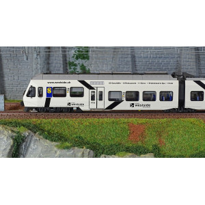 LS Models 17203DCS Autorail électrique 3 éléments RABe 525, BLS / Westside, blanc, digital sonore Ls models Lsm_17203DCS - 2