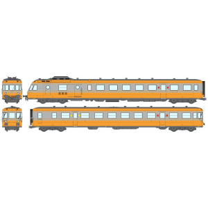 Ree Modeles MB261 Autorail RGP 1 X 2726, orange alu, SNCF, METZ Ree Modeles MB-261 - 1