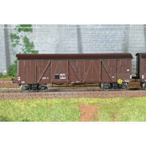 Ree Modeles WB910 Set de 3 wagons TP Couvert pour Primeurs, 4 portes, SNCF, ep.IIIa Ree Modeles WB-910 - 3