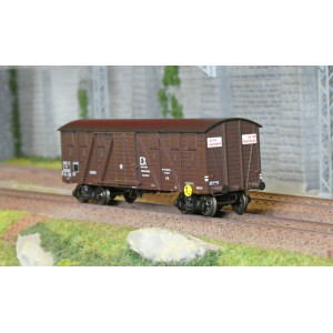 Ree Modeles WB913 Wagon TP Couvert, 2 portes, EX Economat, SNCF, ep.III Ree Modeles WB-913 - 3