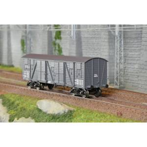 Ree Modeles WB915 Wagon TP Couvert, 4 portes, Gris, USA, ep.II Ree Modeles WB-915 - 3