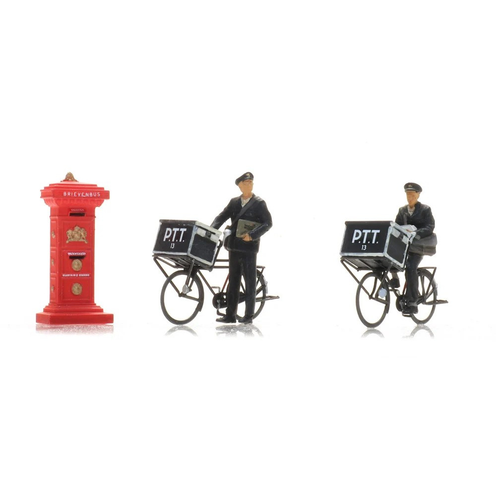 Artitec 5870052 Personnages, facteurs à vélo + boîte aux lettres Artitec Arti_5870052 - 1