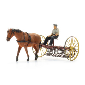 Artitec 387.609 Râteau à foin avec cheval + figurine Artitec Arti_387.609 - 1