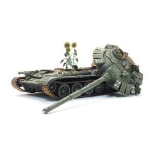 Artitec 487.601.08 Char T-72 russe épave, RIP Artitec Arti_487.601.08 - 3