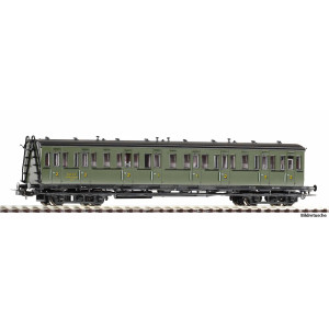 Piko 53338 Voiture voyageurs à compartiments 1ère / 2ème classe, avec échelle Piko Piko_53338 - 1