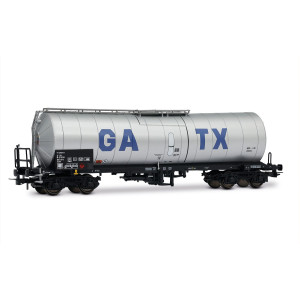 Rivarossi HR6667 Set de 2 wagons citernes à bogies, gris clair, grand logo GATX Rivarossi HR6667 - 2