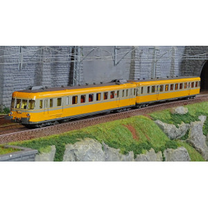 Ree Modeles MB175.S Autorail RGP 2 X 2706, orange et béton, SNCF, Bordeaux, digital sonore Ree Modeles MB-175.S - 1
