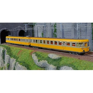 Ree Modeles MB175.S Autorail RGP 2 X 2706, orange et béton, SNCF, Bordeaux, digital sonore Ree Modeles MB-175.S - 4