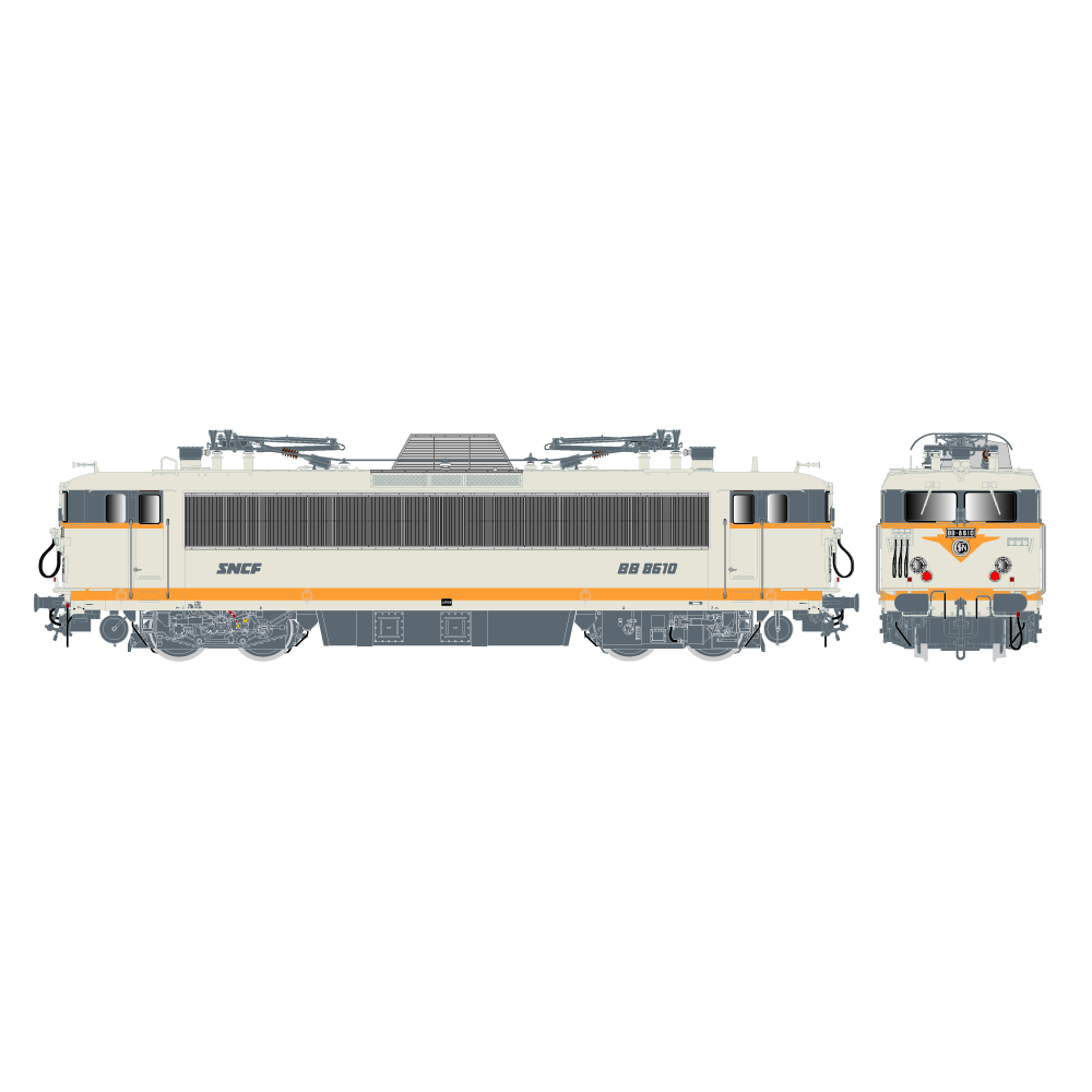 R37 HO41117DS Locomotive électrique BB 8610, SNCF, béton, Toulouse, digital sonorisée Rail 37 - R37 R37_HO41117DS - 1 R37 HO41117DS Locomotive électrique BB 8610, SNCF, béton, Toulouse, digital sonorisée Rail 37 - R37 R37_HO41117DS - 1