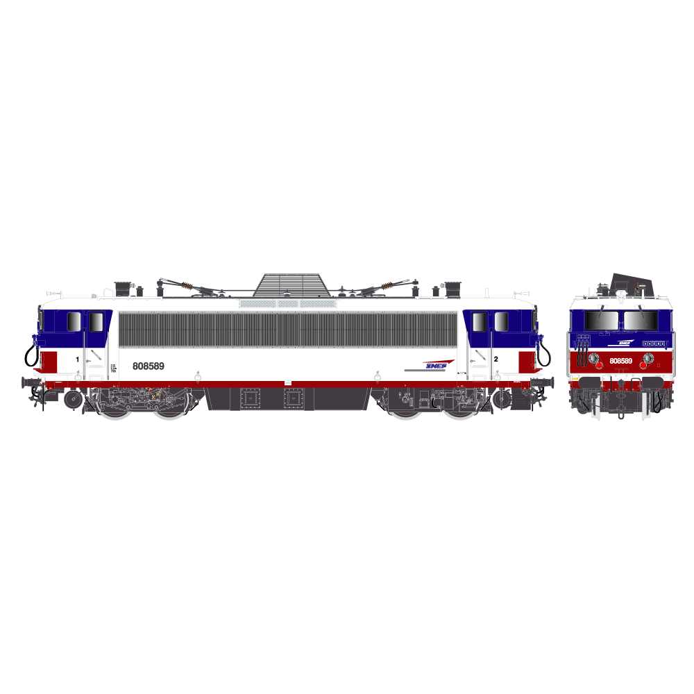 R37 HO41124 Locomotive électrique BB 808589 KVB, SNCF, Ile de France, logo casquette, Montrouge Rail 37 - R37 R37_HO41124 - 1 R37 HO41124 Locomotive électrique BB 808589 KVB, SNCF, Ile de France, logo casquette, Montrouge Rail 37 - R37 R37_HO41124 - 1