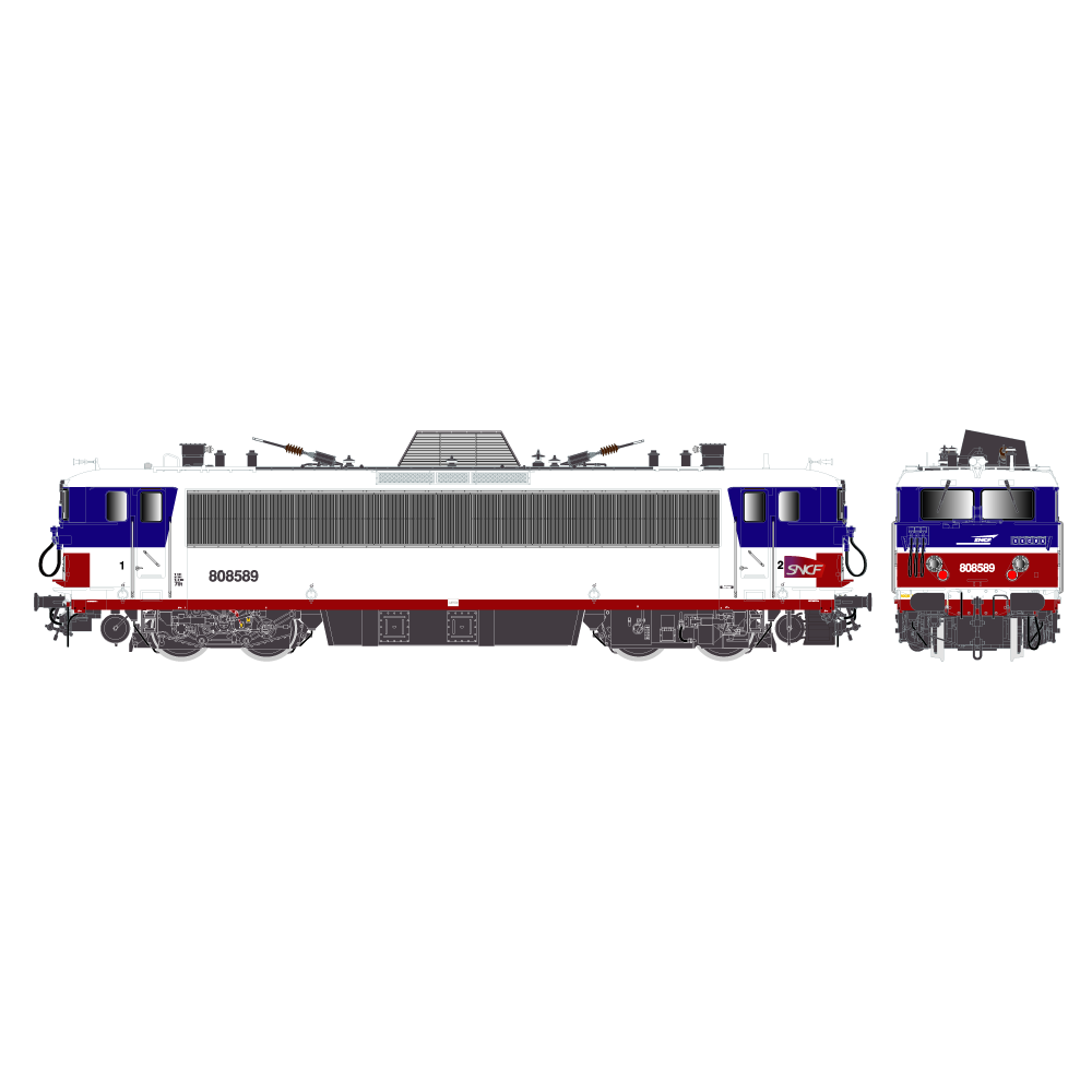 R37 HO41125 Locomotive électrique BB 808589 KVB, SNCF, Ile de France, logo carmillon, Montrouge Rail 37 - R37 R37_HO41125 - 1 R37 HO41125 Locomotive électrique BB 808589 KVB, SNCF, Ile de France, logo carmillon, Montrouge Rail 37 - R37 R37_HO41125 - 1