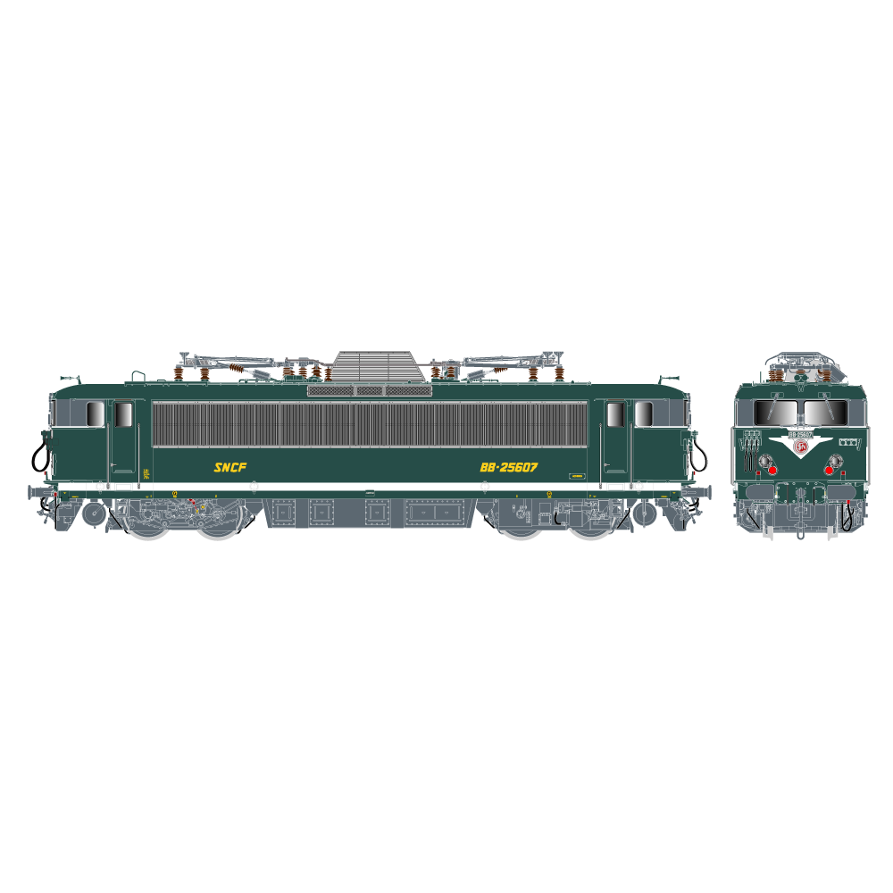 R37 HO41128DS Locomotive électrique BB 25607, SNCF, chasse-neige, Acheres, digital sonorisée Rail 37 - R37 R37_HO41128DS - 1 R37 HO41128DS Locomotive électrique BB 25607, SNCF, chasse-neige, Acheres, digital sonorisée Rail 37 - R37 R37_HO41128DS - 1