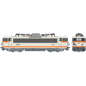 R37 HO41130 Locomotive électrique BB 25615, SNCF, béton, logo nouille, chasse-neige, Acheres Rail 37 - R37 R37_HO41130 - 1