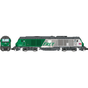 REE Modeles NW293 Locomotive Diesel BB 75446, SNCF, FRET, logo cramillon, Longueau, N - 1/160 Ree Modeles NW-293 - 1