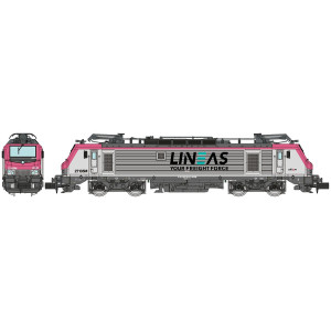 REE Modeles NW299 Locomotive électrique BB 27135M, LINEAS, gris rose, N - 1/160 Ree Modeles NW-299 - 1