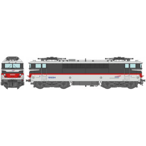 Ree Modeles MB177.S Locomotive électrique BB 9284, SNCF, Multiservices, Tours Saint Pierre, sonore, panthos motorisés Ree Modele