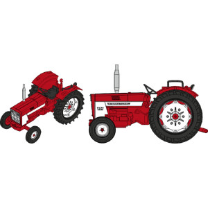 REE Modeles CB181 Tracteur INTERNATIONAL HI 654 Ree Modeles CB-181 - 1