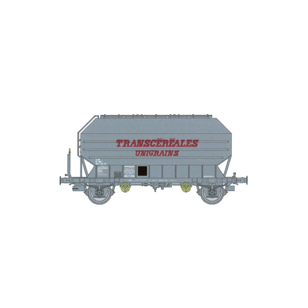 Ree Modeles WB898 Wagon céréalier FRANGECO, SNCF, Transcereales Unigrains, ep. IV Ree Modeles WB-898 - 1 Ree Modeles WB898 Wagon céréalier FRANGECO, SNCF, Transcereales Unigrains, ep. IV Ree Modeles WB-898 - 1
