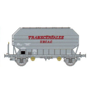 Ree Modeles WB904 Wagon céréalier FRANGECO, SNCF, Transcereales U.N.C.A.C, ep. IV Ree Modeles WB-904 - 1