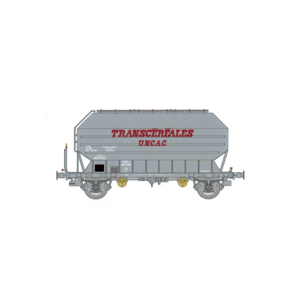 Ree Modeles WB904 Wagon céréalier FRANGECO, SNCF, Transcereales U.N.C.A.C, ep. IV Ree Modeles WB-904 - 1 Ree Modeles WB904 Wagon céréalier FRANGECO, SNCF, Transcereales U.N.C.A.C, ep. IV Ree Modeles WB-904 - 1
