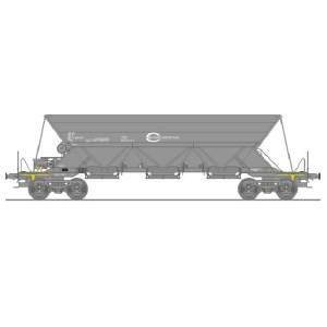 Ree Modeles WBECR-2 Wagon trémie EX Type 1, SNCF, ECR Ree Modeles WB-ECR-2 - 1