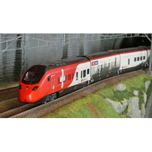 Trix 25811 Autorail TGV EC 250, RABe 501 "Giruno", 7 éléments, Suisse/Italie, CFF, digitale sonore Trix Trix_25811 - 1