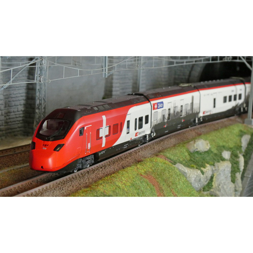 Trix 25811 Autorail TGV EC 250, RABe 501 "Giruno", 7 éléments, Suisse/Italie, CFF, digitale sonore Trix Trix_25811 - 1 Trix 25811 Autorail TGV EC 250, RABe 501 "Giruno", 7 éléments, Suisse/Italie, CFF, digitale sonore Trix Trix_25811 - 1