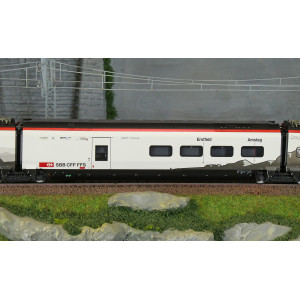 Trix 25811 Autorail TGV EC 250, RABe 501 "Giruno", 7 éléments, Suisse/Italie, CFF, digitale sonore Trix Trix_25811 - 5
