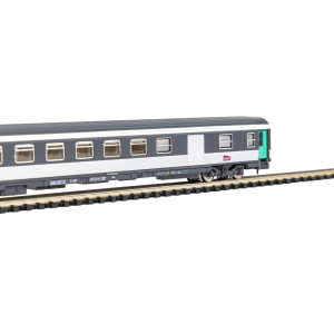 Piko 94508 Set de 2 voitures Corail, 2ème classe et fourgon B11u/B6Du, logo carmillon, SNCF, N - 1/160 Piko Piko_94508 - 5